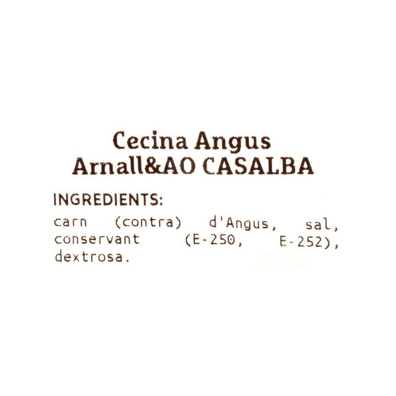 Cecina Angus Ametller Origen by Arnall