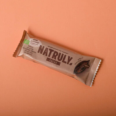 Barreta de cacau ecològica Natruly 40 g 
