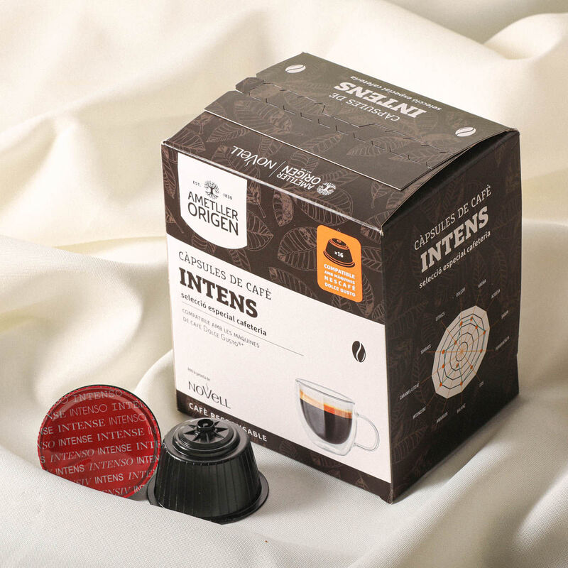 Cápsulas de café intenso DG Ametller Origen - 16uds. 