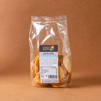 Pa de tapes Espiga Blanca 125g 