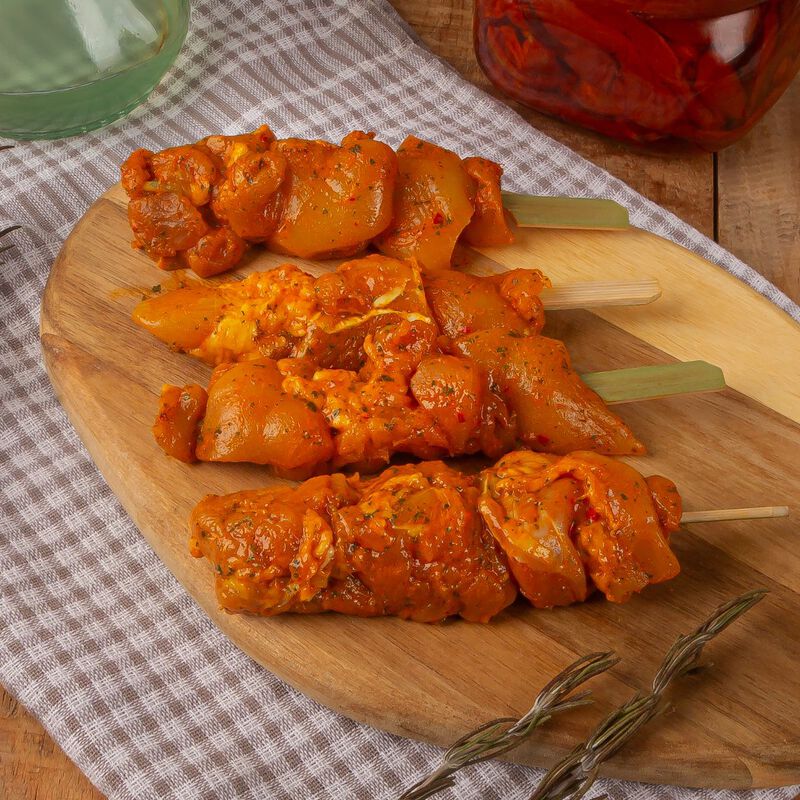 Mini enfilall de pollastre kebab Ametller Origen - 6u.