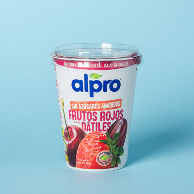 Producto vegetal de frutos rojos con dàtiles sin azucar ALPRO 400g 