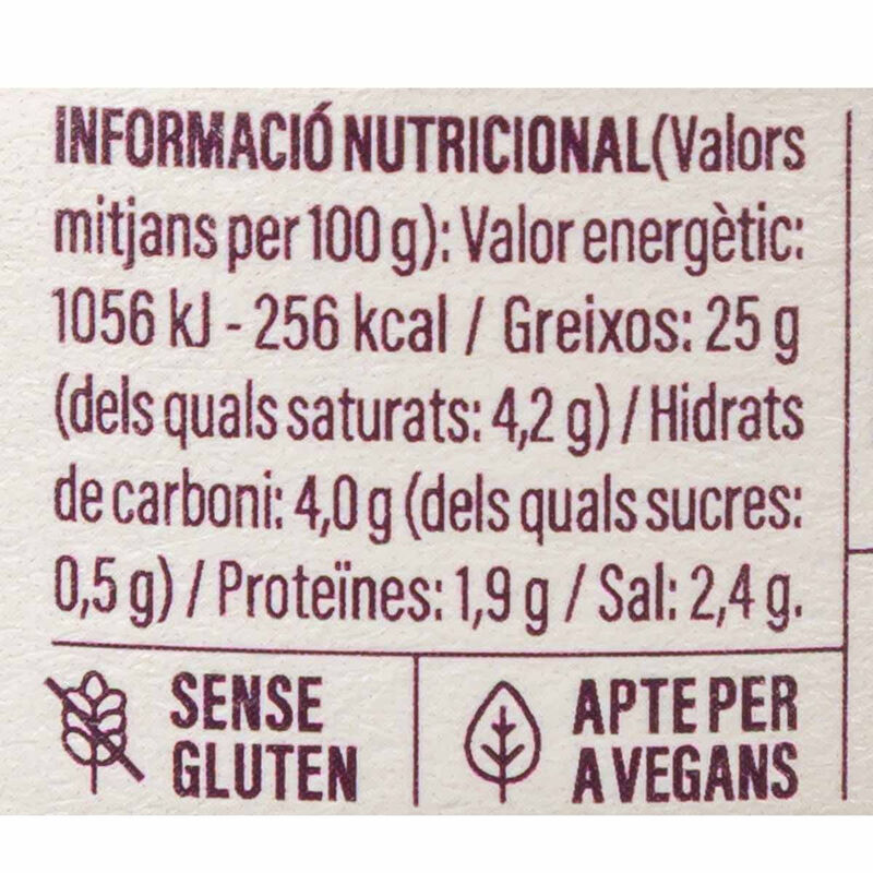 Olivada negra 100% Aragó Ametller Origen 100g 