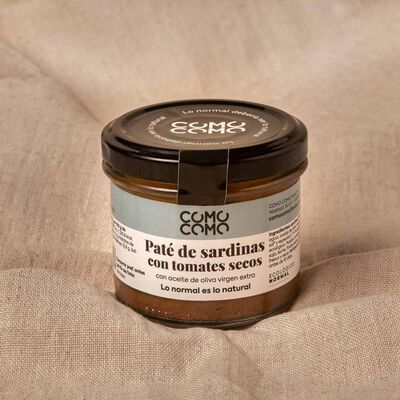 Paté de sardinas y tomate seco Como Como 100g 