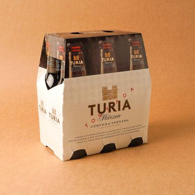 Cerveza Turia Estrella Damm 25cl - pack 6uds. 