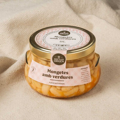 Mongetes amb verdures Ametller Origen 575g 