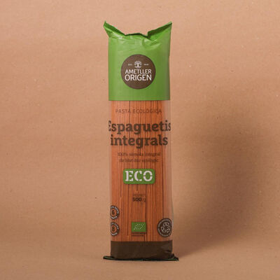 Espaguetis integrales ecológicos Ametller Origen 500g 