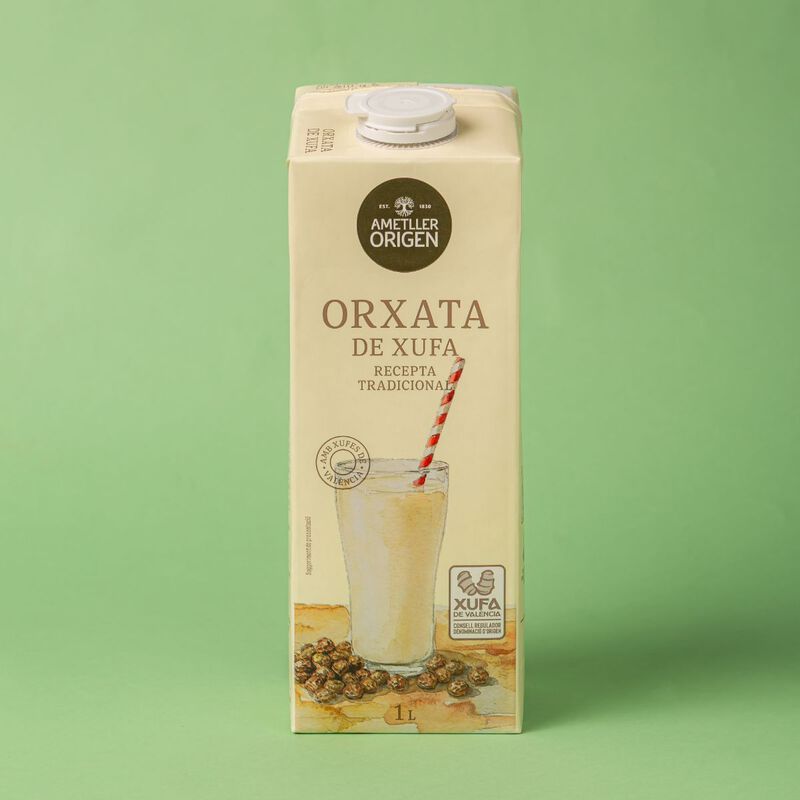 Orxata de xufa Ametller Origen 1l 