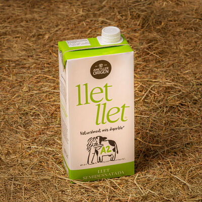 Leche semidesnatada A2 Llet LLet Ametller Origen 1l 