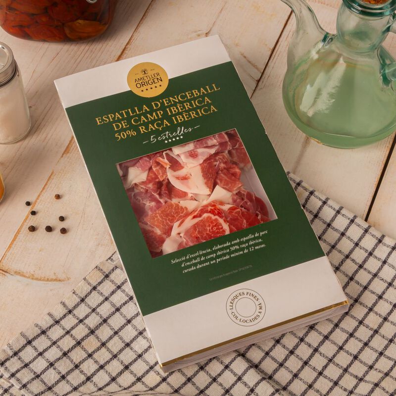 Paleta 50% ibérica de cebo de campo Ametller Origen 80 g