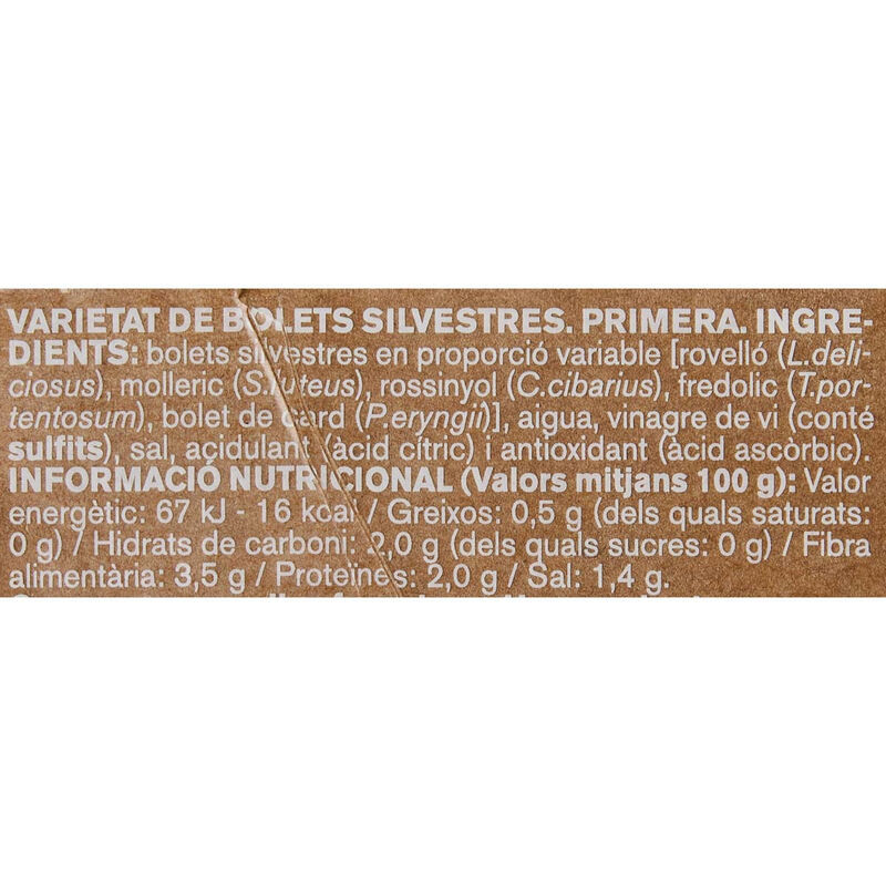 Mezcla de setas Ametller Origen 150g 