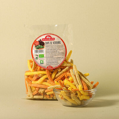 Chips de verduras Natursoy 70g 