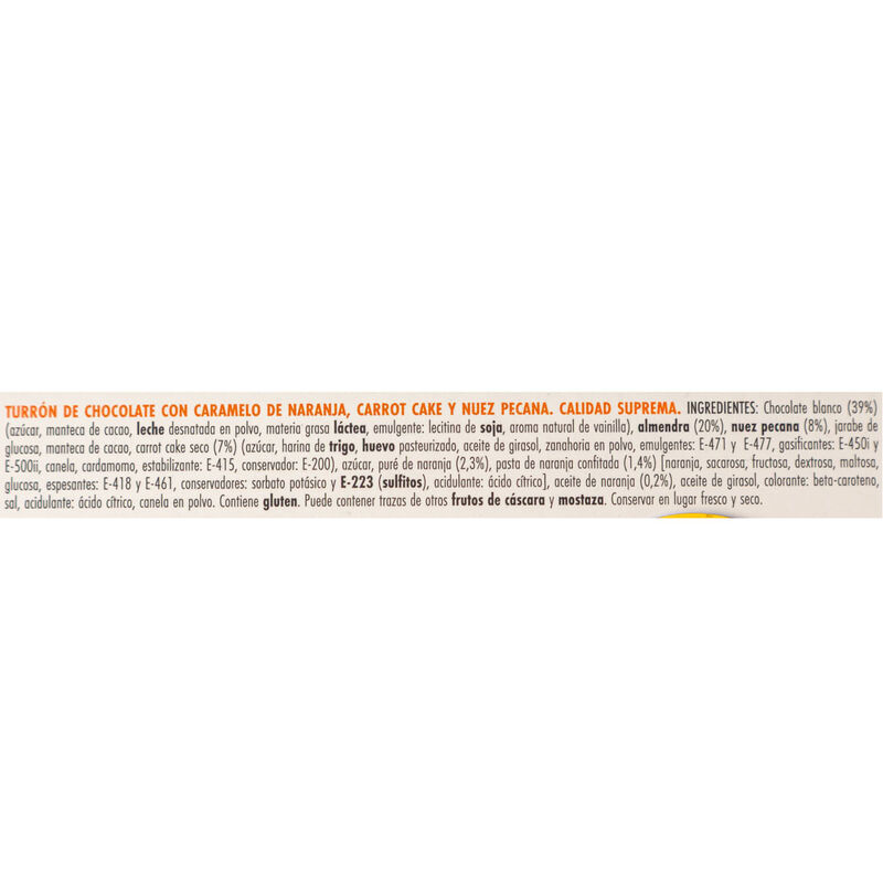 Torró cromatisme taronja Jordi Roca Vicens 300g
