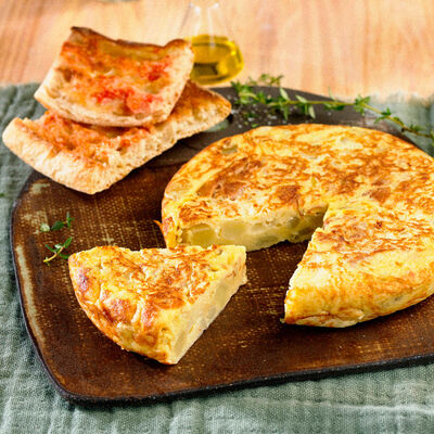 Tortilla de Patata sin cebolla Ametller Origen 410gr 