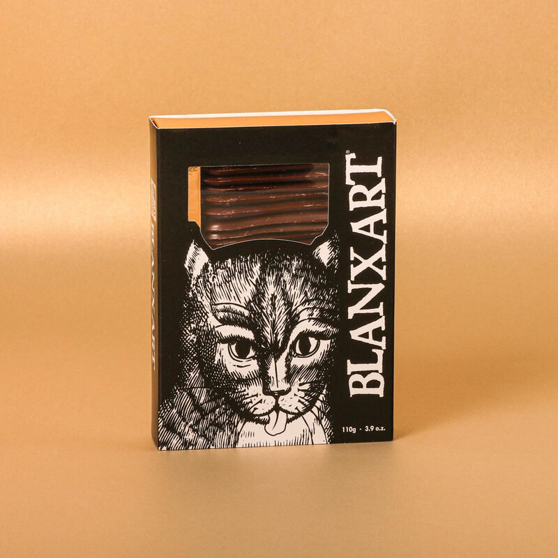 Llengües de gat de xocolata negra Blanxart 110g 