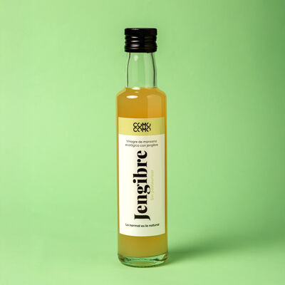 Vinagre de poma ecològic amb gingebre Como Como 250ml 