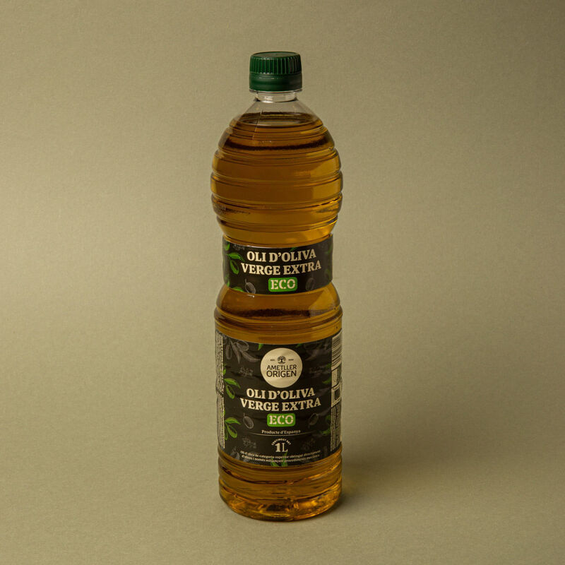 Oli d'oliva verge extra ecològic Ametller Origen 1l.