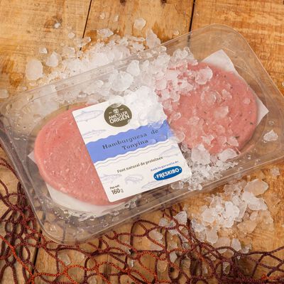 Hamburguesa de tonyina Ametller Origen 160g 
