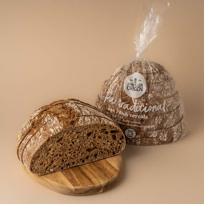 Pa tradicional de cereals Ametller Origen 450g 