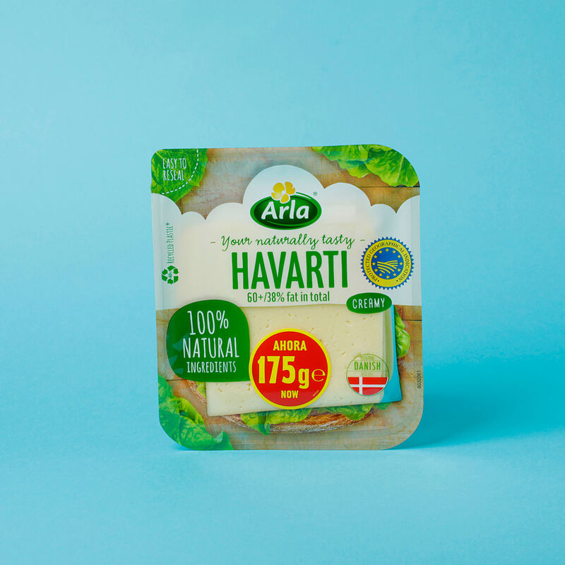 Havarti llescat Arla 175g 
