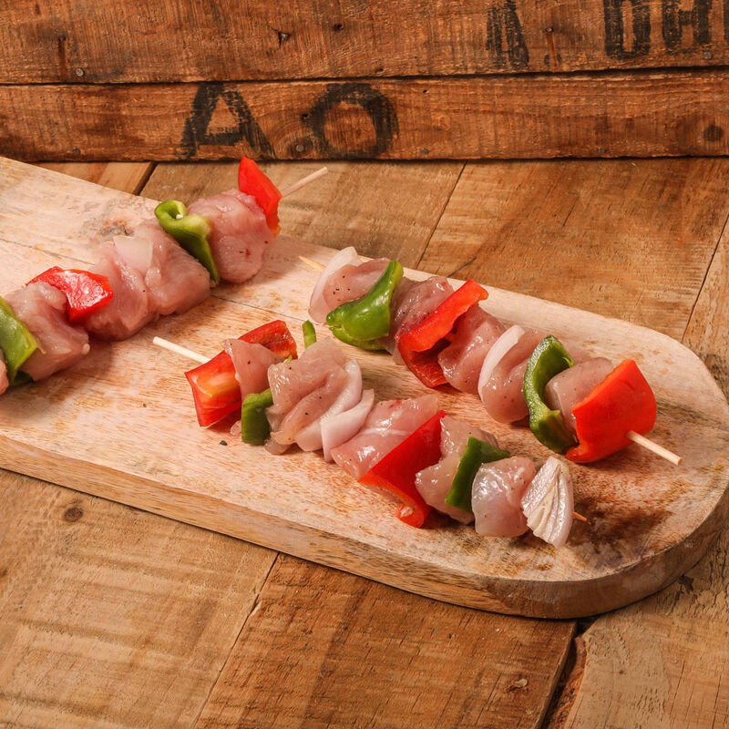 Brocheta de pavo con verduras - 3uds. 