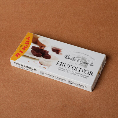 Fruits d'or de coco y chocolate Birba 118g 
