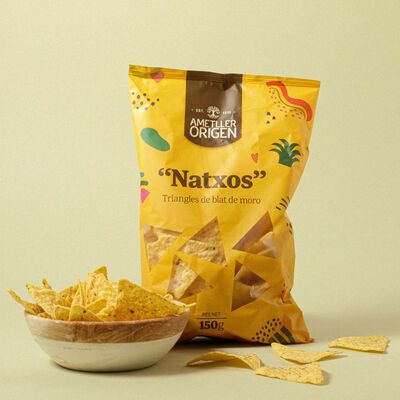 "Natxos" blat de moro sal Ametller Origen 150g 