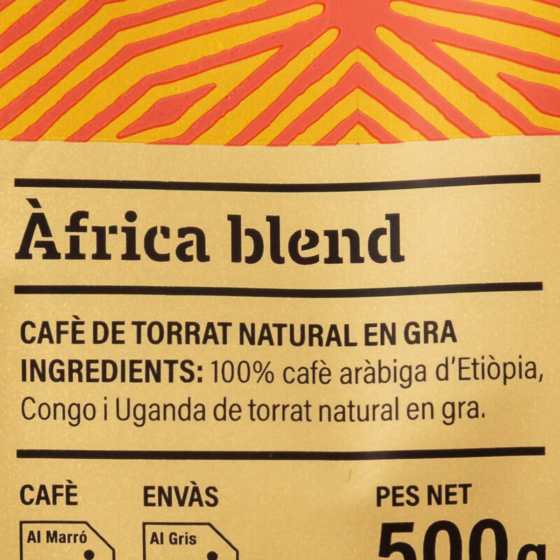 Café en grano África Blend Ametller Origen 500g 