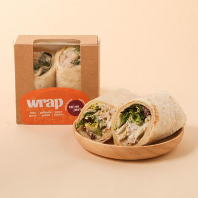 Wrap pollastre ponzu Cuina Justa 180 g