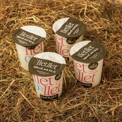 Yogur desnatado con leche A2 Ametller Origen 125g - 4uds. 