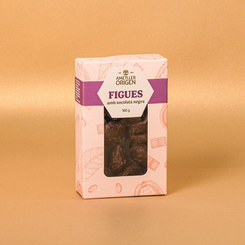 Figues de xocolata negra Ametller Origen 150g 