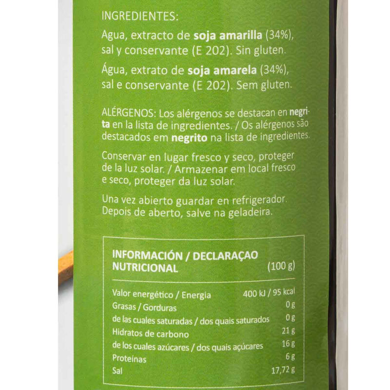 Salsa de soja sin gluten Camill 250 ml 