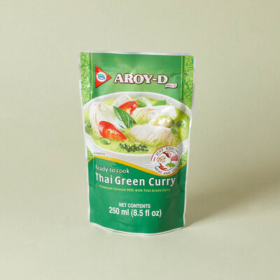 Salsa de curry verde thai AROY-D 250ml 