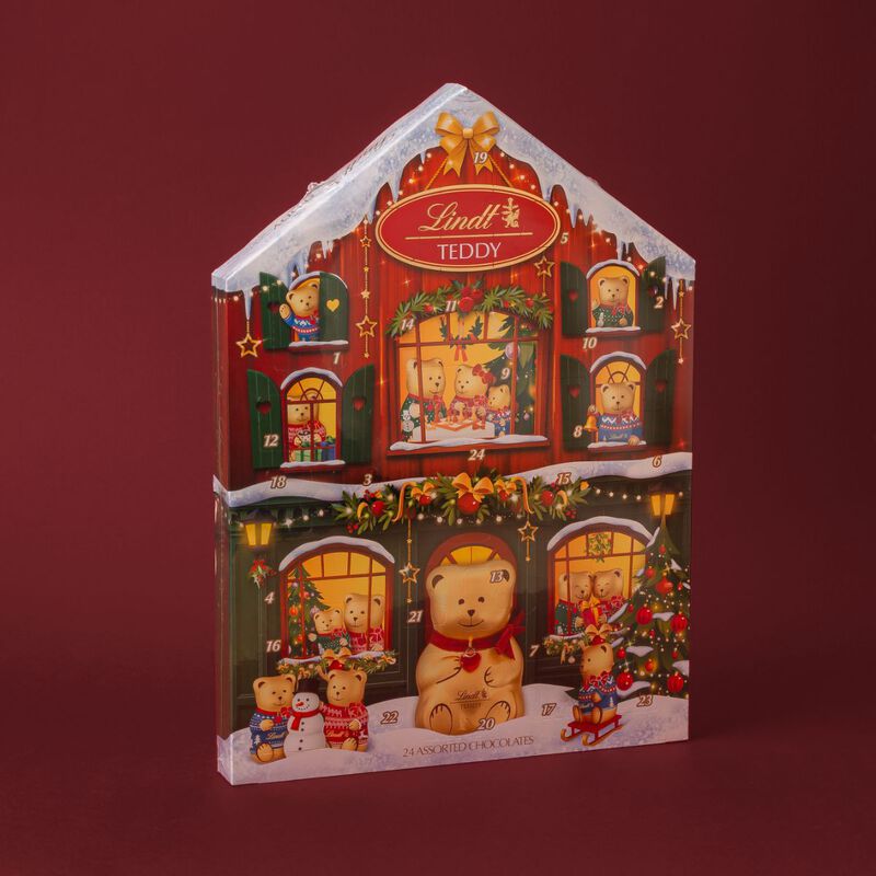 Calendario de adviento Teddy Lindt 146g 