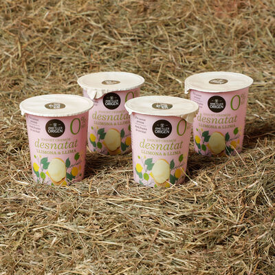 Yogur cremoso desnatado con lima y limon Ametller Oriegn 125g - 4uds. 