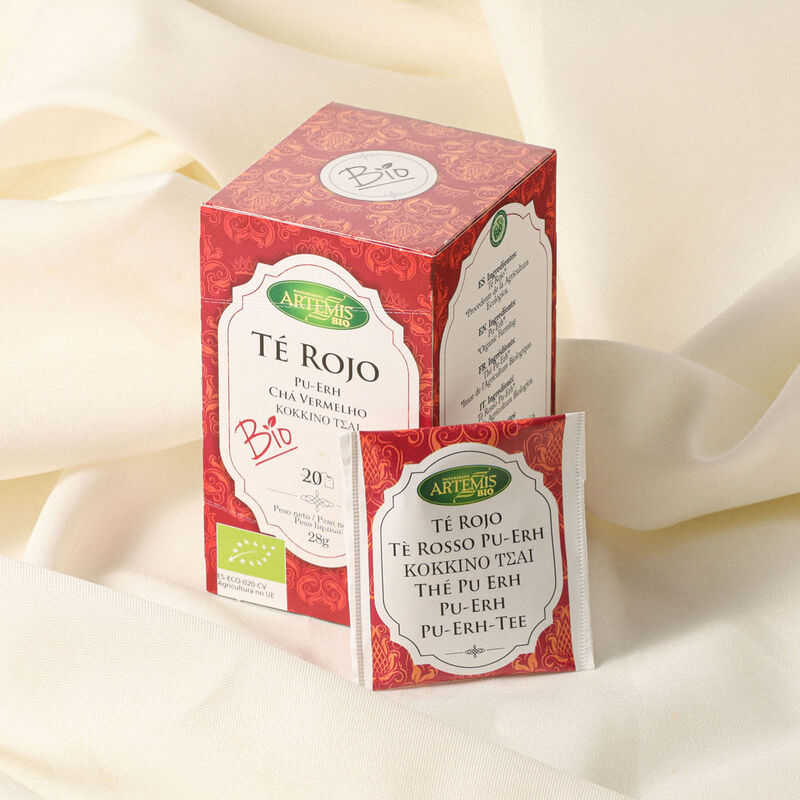 Infusión de te rojo ecológica ARTEMIS BIO 28g 