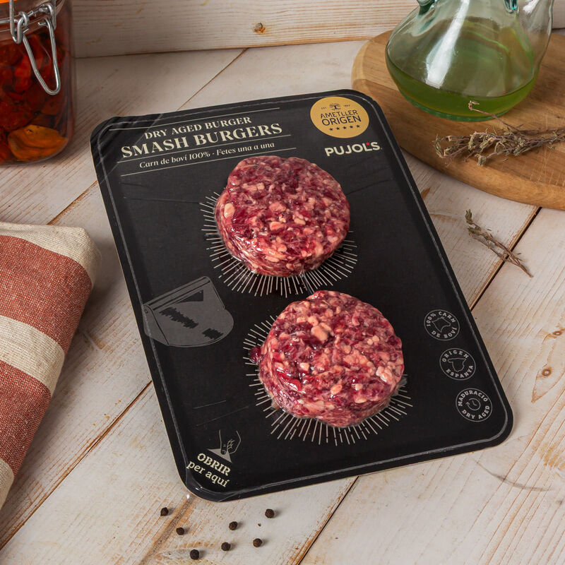 Smash burgers Ametller Origen by PUJOL'S 85g - 2u. 