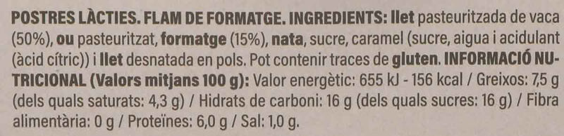 Flan de queso Ametller Origen 110g - 2uds. 