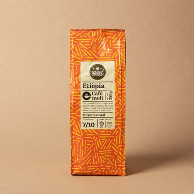 Café molido 100% Etiopia Ametller Origen 250g 
