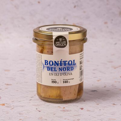 Bonítol del nord oli d'oliva Ametller Origen 140g 