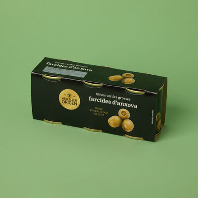 Aceituna rellena de anchoa Ametller Origen 50g - 3uds. 