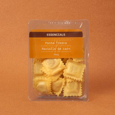 Raviolis de carne Essencials 250g 