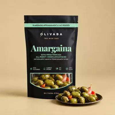 Oliva verda Amargaina Ametller Origen 250g 