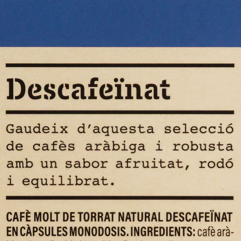 Cápsulas de café descafeinado Ametller Origen - 10uds. 