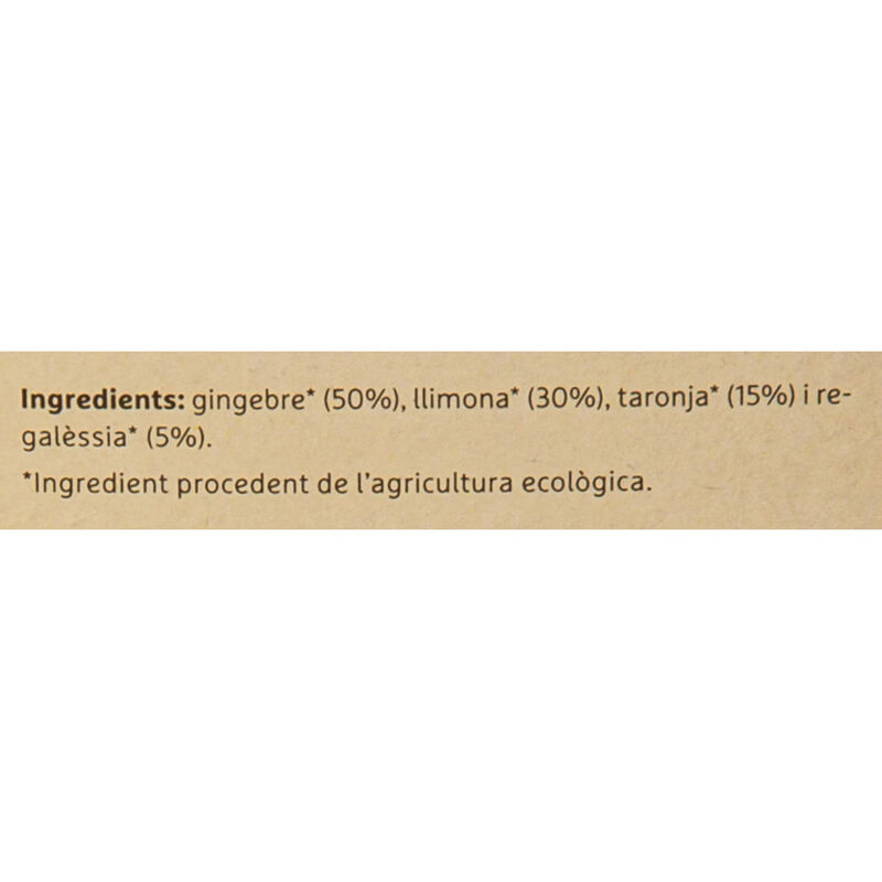 Infusión de cítricos y jengibre ecológico Ametller Origen 21,6g 