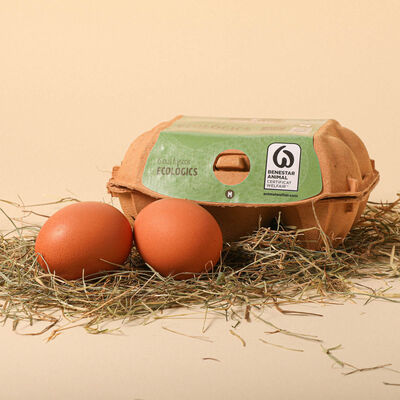 Huevos frescos ecológicos M Ametller Origen - 6uds. 