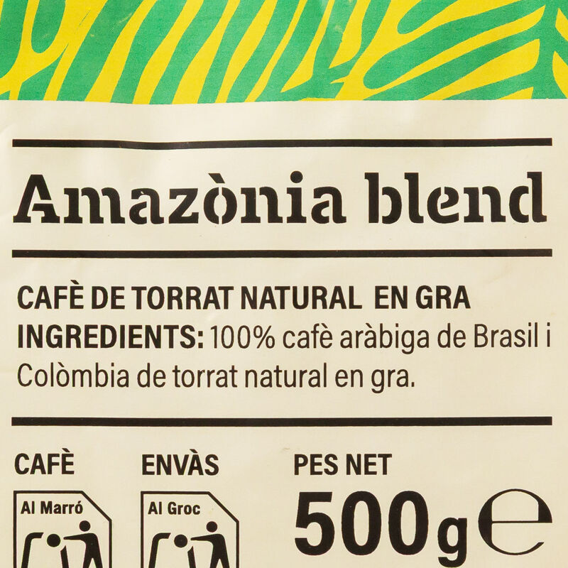 Café en grano amazónico Ametller Origen 500g