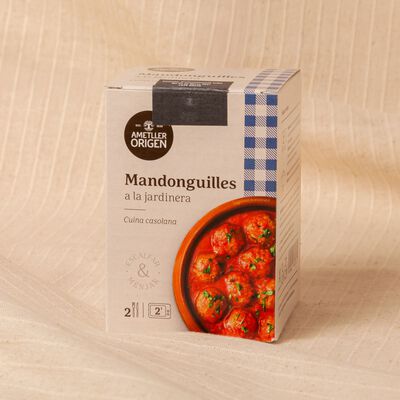 Albóndigas a la jardinera Ametller Origen 415g 