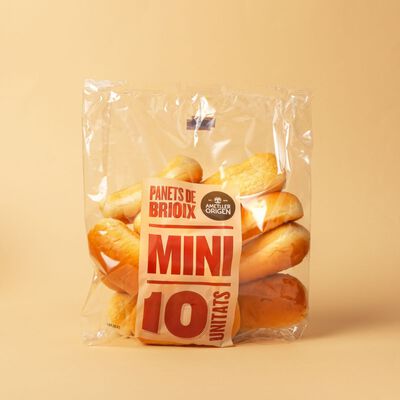 Mini panecillo brioche Ametller Origen 300g - 10uds. 