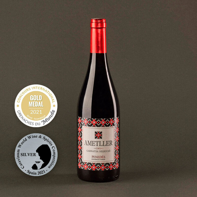 Vi negre garnatxa Ametller 75cl D.O. Penedès 